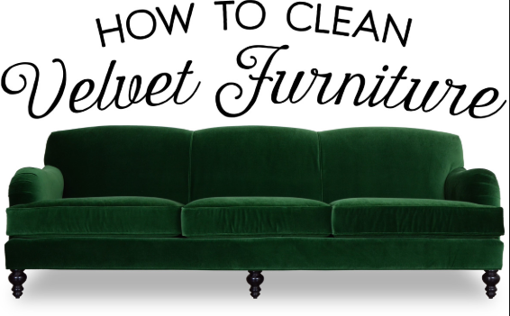 How to perform the velvet cleaning process